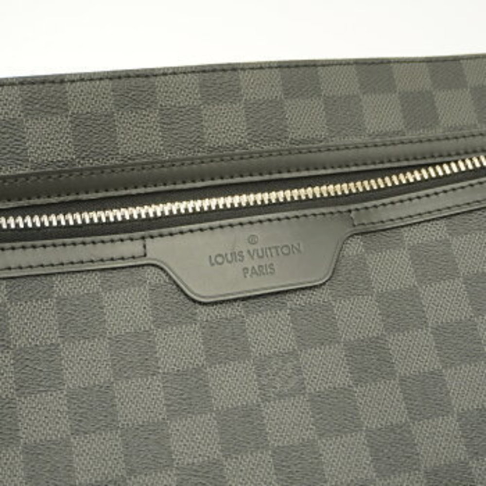 Louis Vuitton Damier Graphite Hunter Shoulder Bag - Picture 6 of 7